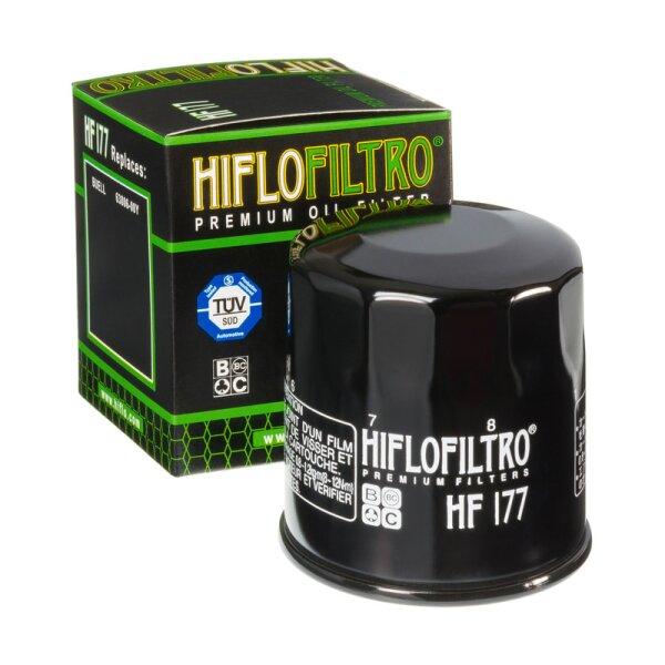 Filtre &agrave; Huile HIFLO HF177 pour Buell XB12R 1200 Firebolt 2004-2007