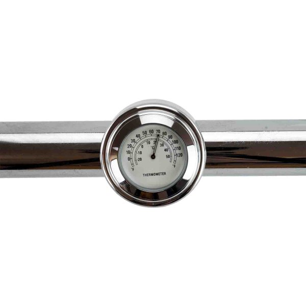 Thermomètre de guidon 22mm ou guidon personnalisé - cadran blanc