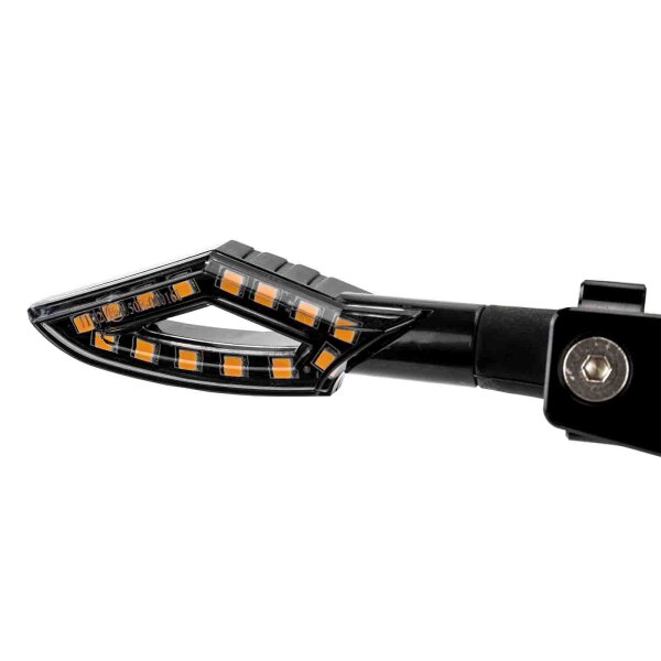 2 pièces Mini-clignotant de moto de 12V LED Verre Teinté... pour KTM Adventure 890 ABS 2024