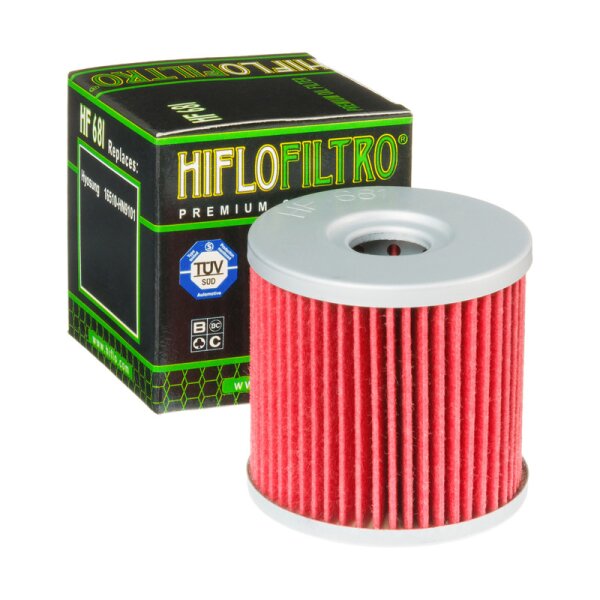 Filtre &agrave; Huile HIFLO HF681 pour Hyosung GV 650 Pro GV650 2012-2015