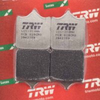 Plaquettes de Frein de Course Avant Lucas TRW Carbon... pour le modèle :  Triumph Speed Twin 1200 DD01 2019