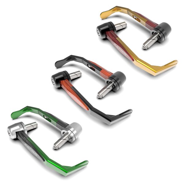 Raximo Lever Guard SET avec TÜV pour Kawasaki Z 400 ABS ER400D 2020