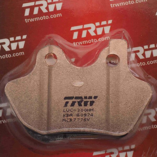 Plaquettes de Frein Avant Lucas TRW Sinter MCB777SV pour Harley Davidson Dyna Super Glide EFI 88 FXDI 2005