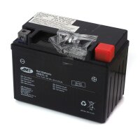 Batterie au gel YB4L-B 5AG / JMB4L-B (5Ah) pour le modèle :  AGM Motor GMX450 50 S Spor-Eco 2011-2013