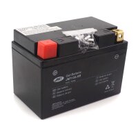 Batterie au gel YT12A-BS / JMT12A-BS pour le modèle :  Aprilia Tuono 1000 V4 R TY 2013