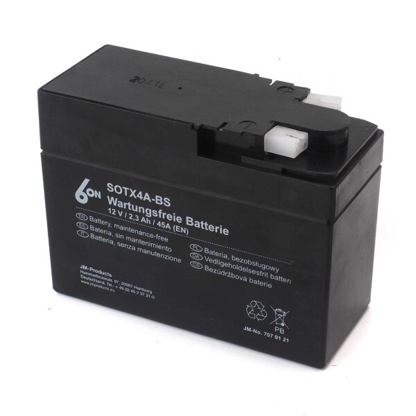 Batterie au gel YTR4A-BS / JMTR4A-BS