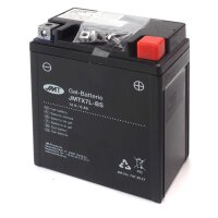 Batterie au gel YTX7L-BS / JMTX7L-BS pour le modèle :  Vespa/Piaggio GTS 125 i.e M45 2009-2016