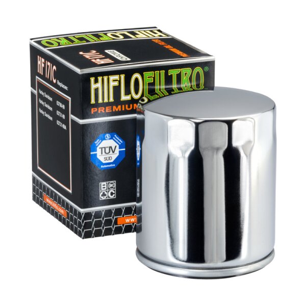 Filtre &agrave; Huile HIFLO HF171B pour Harley Davidson Touring Road King Classic 96 FLHRC 2008-2008