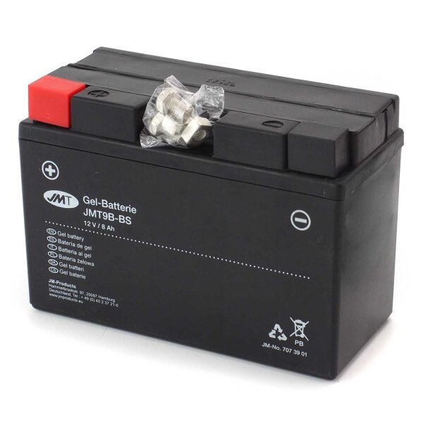 Batterie au gel YT9B-BS / JMT9B-BS pour Yamaha XT 660 ZA Tenere ABS DM02 2012