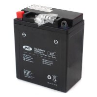 Batterie au gel YB12A-A / JMB12A-A pour le modèle :  Benelli 254 250 Quattro 1978-1984