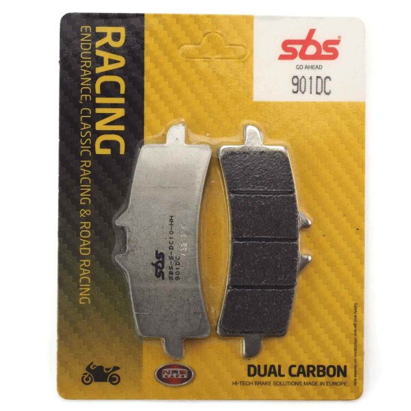 Plaquettes de frein Racing avant SBS Dual Carbon 9 pour Aprilia RSV4 1000 Racing Factory LE 2015