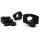 Riser cpl.set &quot;Offset Booster&quot; 22,2mm gu pour Suzuki GSX 1300 BKA/U B-King (ABS) WVCR 2007-2012