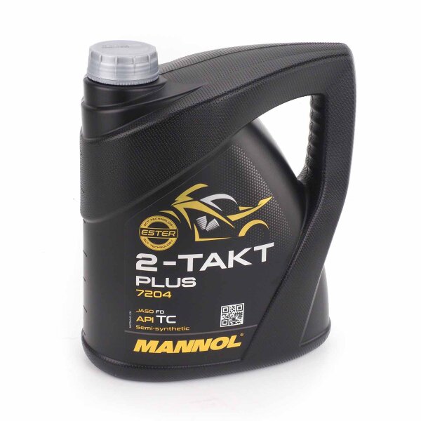 Mannol 7204 2-Stroke Plus Huile moteur semi-synthétique 4... pour Aprilia RS 125 Extrema Replica MP 1996