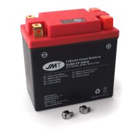 Batterie Moto Lithium-Ion HJB9-FP pour le modèle :  Aprilia SR 50 AC Motard 2012-2017