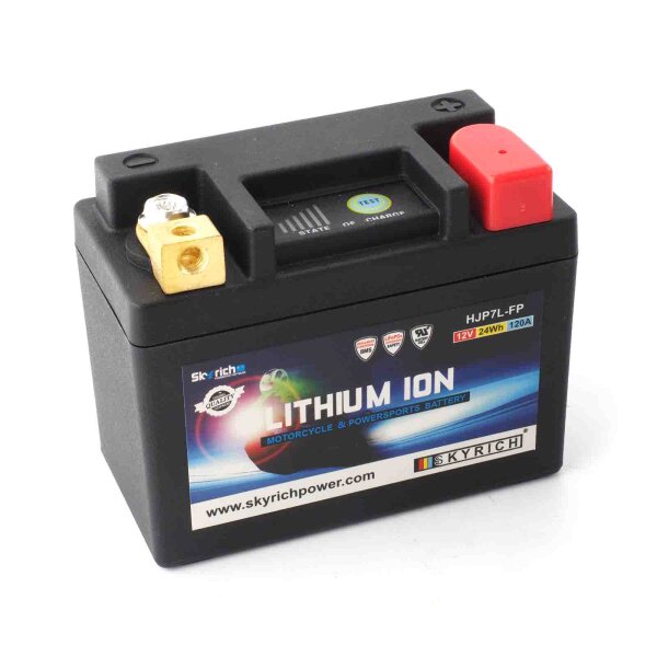 Batterie Moto Lithium-Ion HJP7L-FP pour Benzhou YY50QT 21B 50 2014