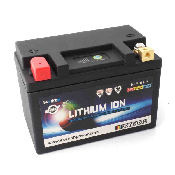 Batterie Moto Lithium-Ion HJP18-FP avec Honda TRX 250 TM Fourtrax Recon TE21U 2002-2009