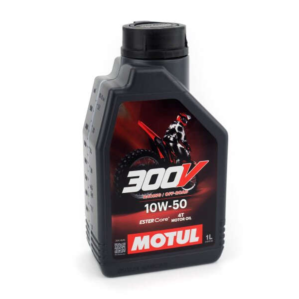 Huile moteur MOTUL 300V 4T Factory Line 10W-50 1l pour Ducati Scrambler 800 Cafe Racer KD 2021