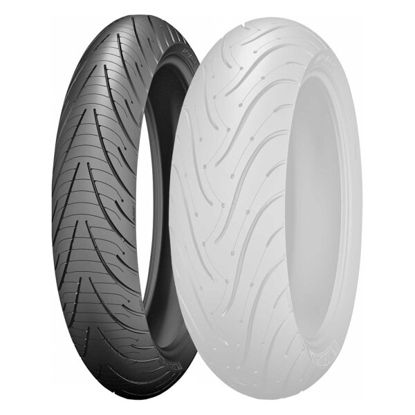 Pneu Michelin Pilot Road 3 120/70-17 (58W) (Z)W pour Yamaha MT-09 ABS RN43 2019