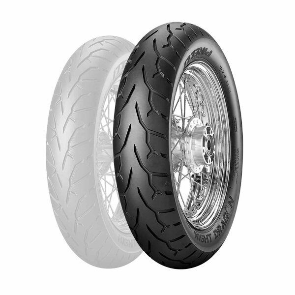 Pneu Pirelli Night Dragon 180/70-16 77H pour Harley Davidson Dyna Fat Bob 96 FXDF 2012