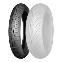 Pneu Michelin Pilot Road 4 120/70-17 (58W) (Z)W pour le modèle :  KTM RC8 1190 R Track 2011-2013