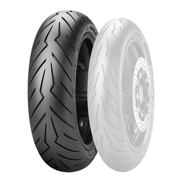 Pneu Pirelli Diablo Rosso Scooter REINF 130/70-12 62P pour Aprilia Leonardo 150 MB 1998