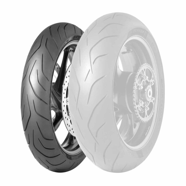 Pneu Dunlop Sportsmart MK3 120/70-17 (58W) (Z)W pour Honda CB 650 F RC75 2014