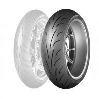 Pneu Dunlop Qualifier Core 180/55-17 (73W) (Z)W pour le modèle :  KTM Supermoto 990 R LC8 2012-2013