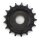 Pignon acier avant caoutchout&eacute;e 17 dents pour Triumph Bonneville 900 T100 ABS Black DB02 2017-2021