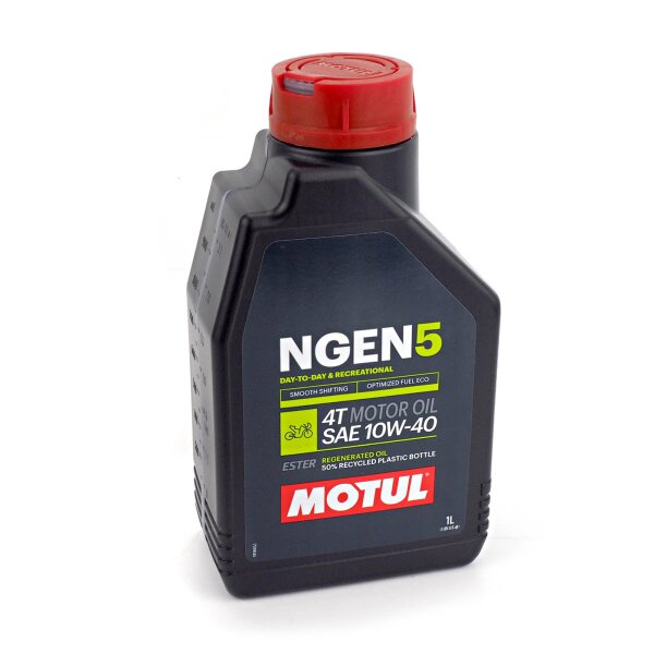 Huile moteur MOTUL NGEN 5 10W-40 4T 1l pour Honda TRX 250 TE Fourtrax Recon ES TE214 2002-2003