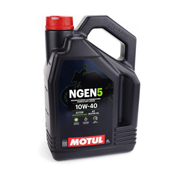 Huile moteur MOTUL NGEN 5 10W-40 4T 4l pour Honda NSC 50 R T2 Repsol 2016-2017