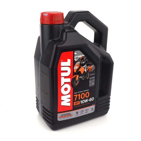 Huile moteur MOTUL 7100 4T 10W-60 4l pour Aprilia ETV 1200 VK Capo Nord 2015