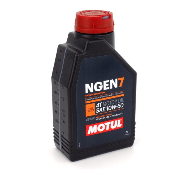 Huile moteur MOTUL NGEN 7 10W-50 4T 1l pour Aprilia ETV 1200 VK Capo Nord Travel Pack 2013